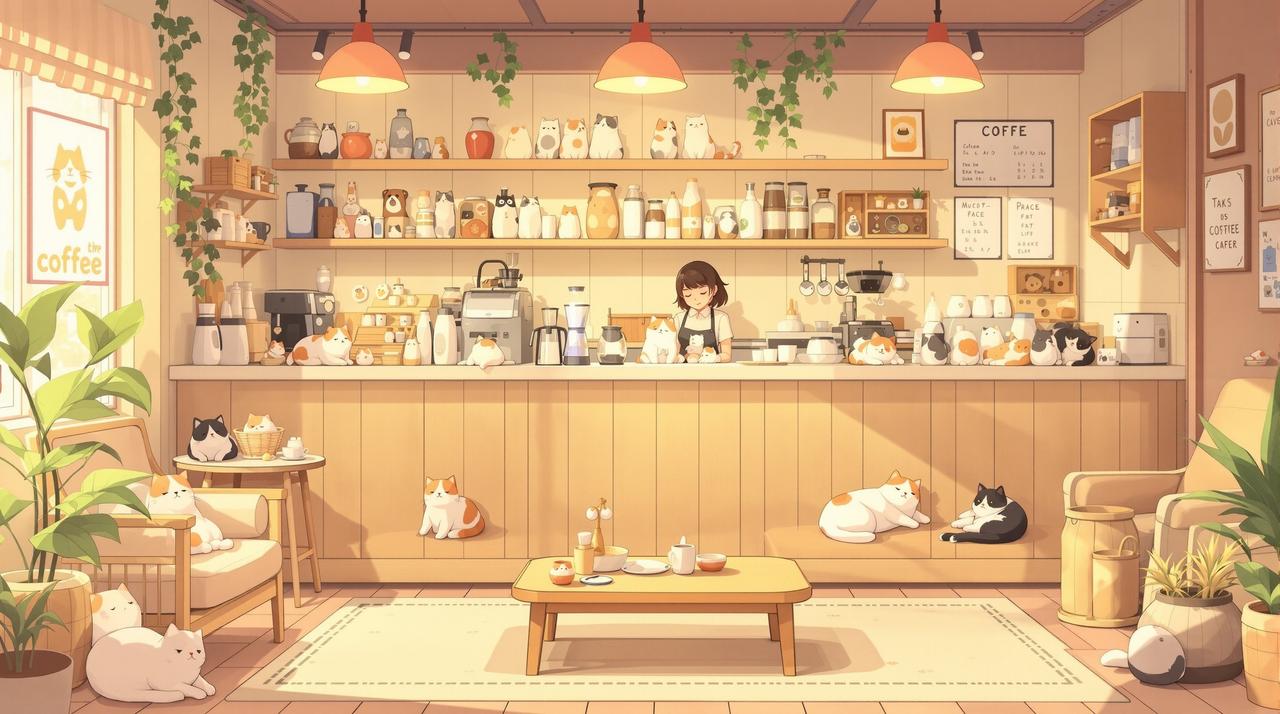 日本短剧作品 - 猫咖日常